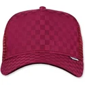 cepice-zaoblena-cervena-snapback-a-cuadros-tie-check-djinns