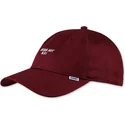 verstellbare-rote-curved-cap-texting-never-not-busy-von-djinns