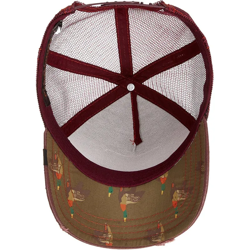 cepice-zaoblena-cervena-snapback-vino-the-the-farm-goorin-bros cepice-zaoblena-cervena-snapback-vino-the-the-farm-goorin-bros