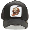 goorin-bros-beaver-waxed-trucker-cap-schwarz
