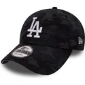 verstellbare-schwarze-camouflage-cap-team-9forty-der-los-angeles-dodgers-mlb-von-new-era