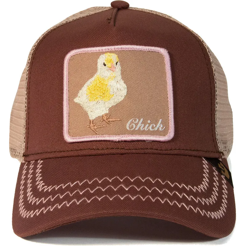 cepice-zaoblena-hneda-snapback-chicky-boom-the-farm-goorin-bros cepice-zaoblena-hneda-snapback-chicky-boom-the-farm-goorin-bros