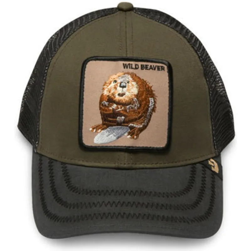 cepice-zaoblena-zelena-snapback-wild-beaver-the-farm-goorin-bros