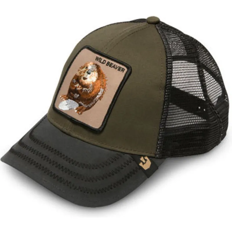cepice-zaoblena-zelena-snapback-wild-beaver-the-farm-goorin-bros