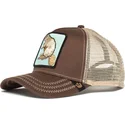 cepice-zaoblena-hneda-snapback-beaver-the-farm-goorin-bros