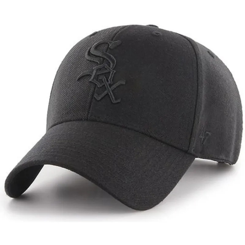 cepice-zaoblena-cerna-snapback-chicago-white-sox-mlb-47-brand cepice-zaoblena-cerna-snapback-chicago-white-sox-mlb-47-brand