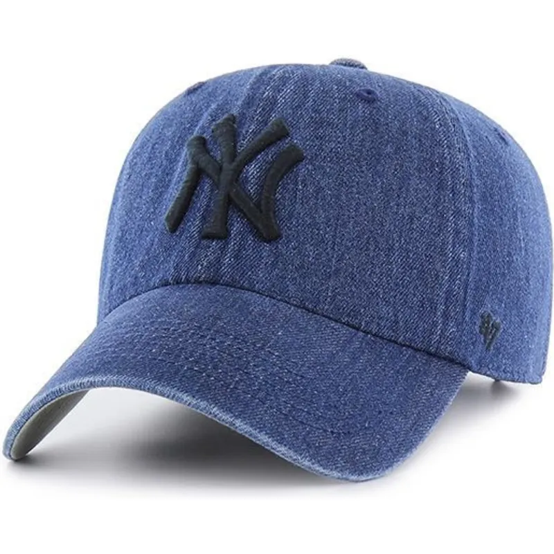 cap-zaoblena-navy-blue-adjustable-strap-vaquero-new-york-yankees-mlb-47-brand