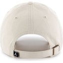 47-brand-curved-brim-atlanta-braves-mlb-clean-up-cap-beige