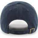 boston-red-sox-mlb-clean-up-navy-blaue-kappe-mit-gebogenem-schirm-und-navy-blauem-logo-von-47-brand