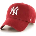 cepice-zaoblena-cervena-nastavitelny-new-york-yankees-mlb-47-brand