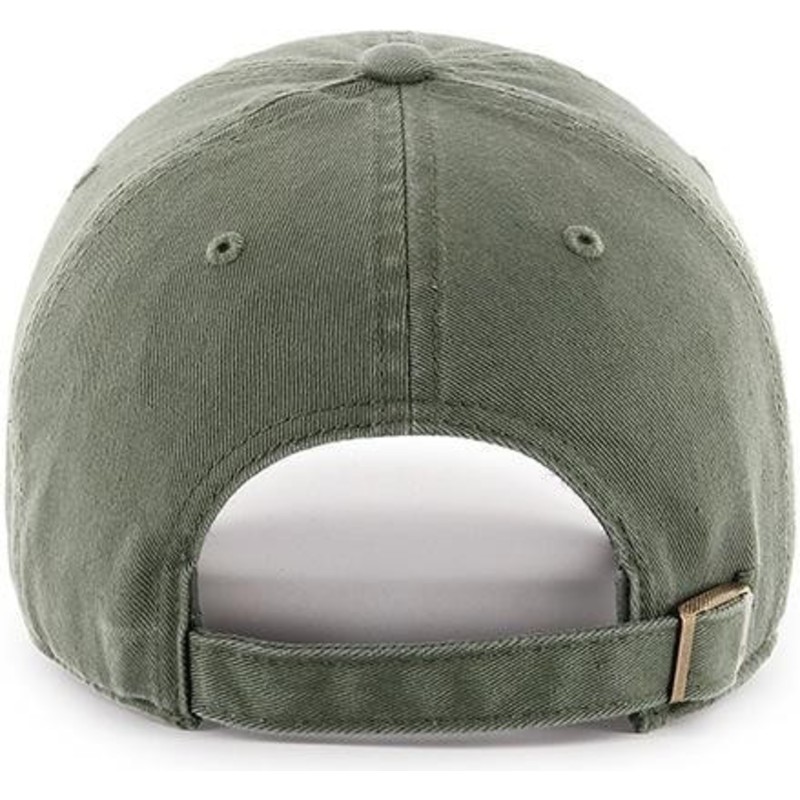 47-brand-curved-brim-grunes-logo-new-york-yankees-mlb-clean-up-cap-hellgrun