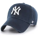 new-york-yankees-mlb-clean-up-ridge-kappe-in-marineblau-von-47-brand