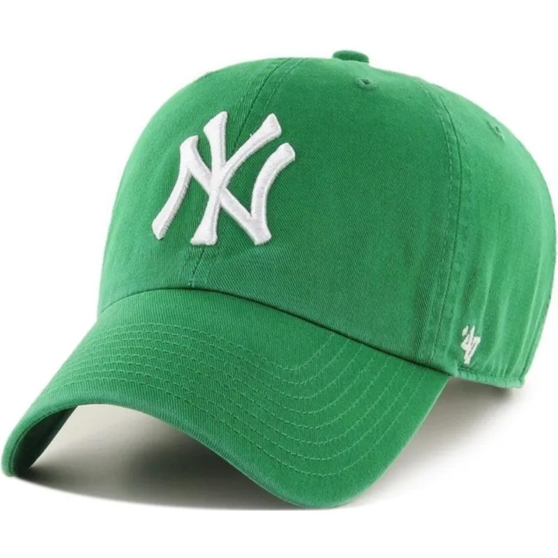 cepice-zaoblena-zelena-nastavitelny-new-york-yankees-mlb-47-brand