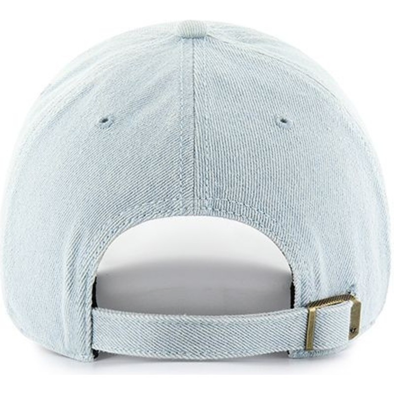 47-brand-curved-brim-atlanta-braves-mlb-clean-up-meadowood-cap-hellblau