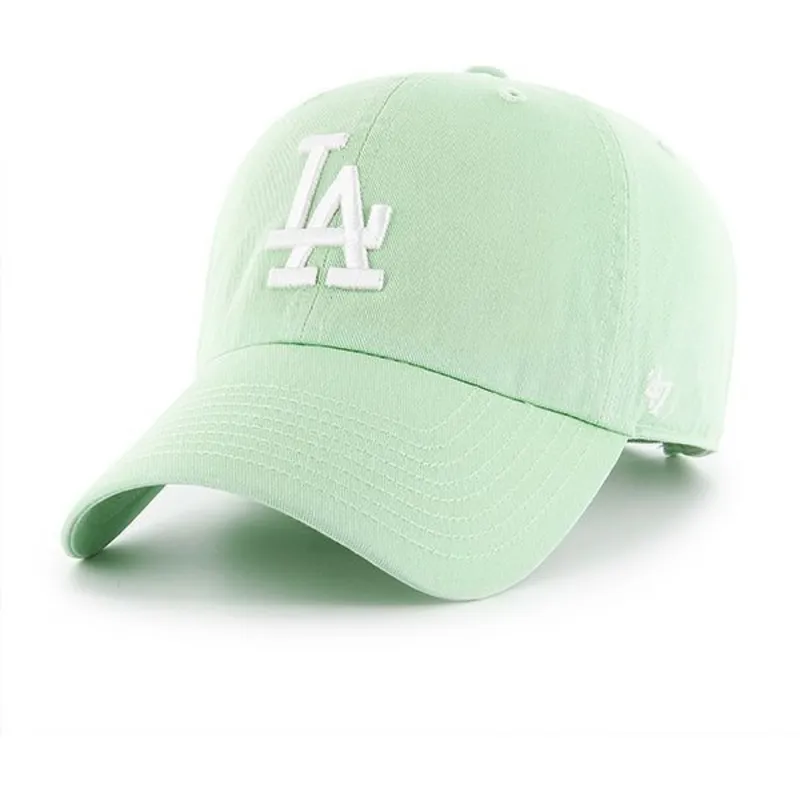 cepice-zaoblena-zelena-nastavitelny-los-angeles-dodgers-mlb-47-brand