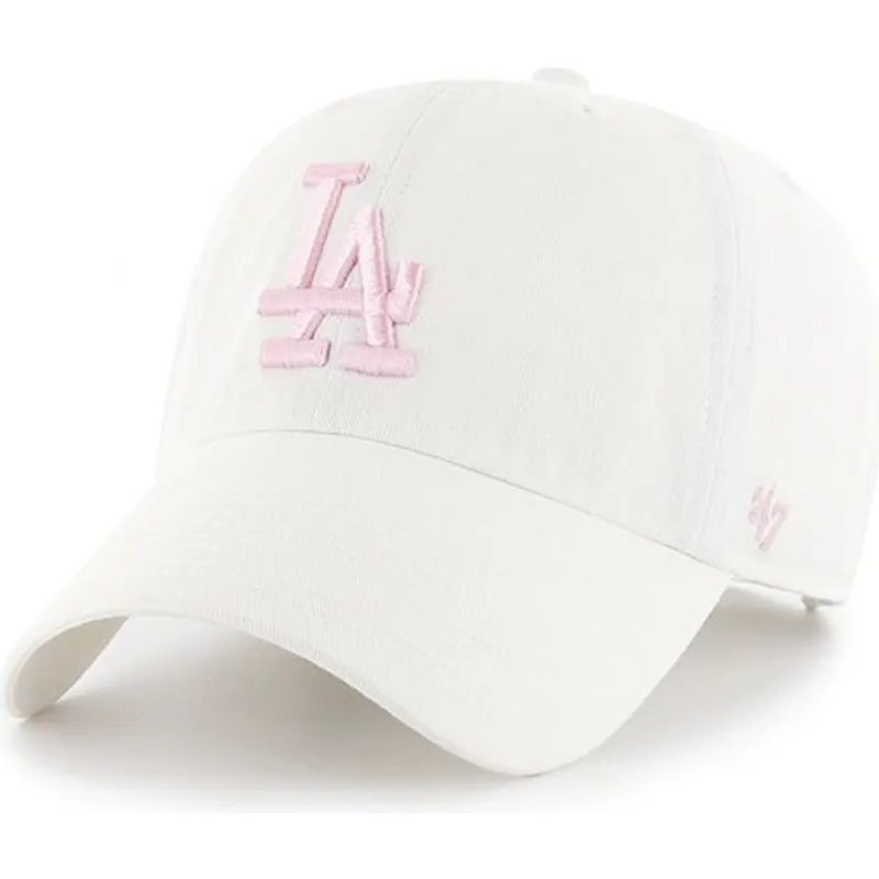 cepice-zaoblena-bila-nastavitelny-rosa-los-angeles-dodgers-mlb-47-brand