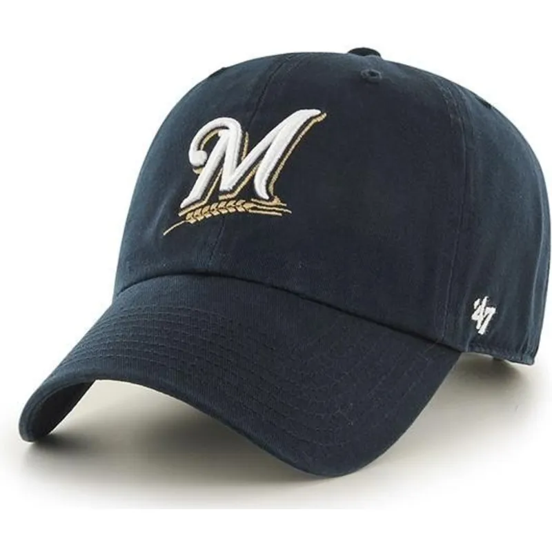 cepice-zaoblena-namornicka-modra-nastavitelny-milwaukee-brewers-mlb-47-brand