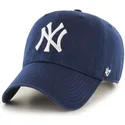 new-york-yankees-mlb-clean-up-cap-von-47-brand-in-hellmarineblau