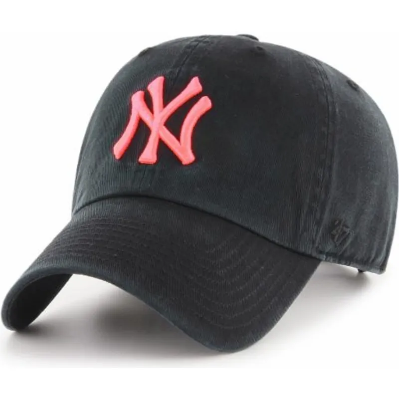 cepice-zaoblena-cerna-nastavitelny-rosa-new-york-yankees-mlb-47-brand