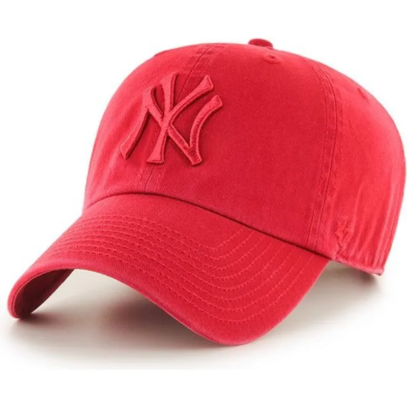 cepice-zaoblena-cervena-nastavitelny-new-york-yankees-mlb-47-brand