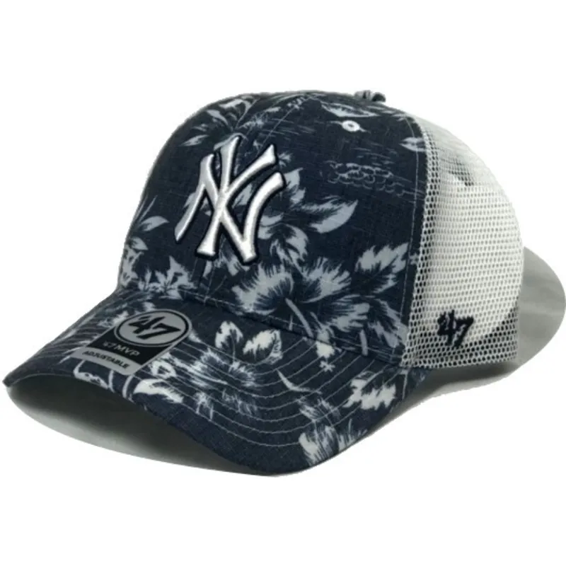 new-york-yankees-mlb-mvp-south-coast-marineblaue-trucker-kappe-von-47-brand