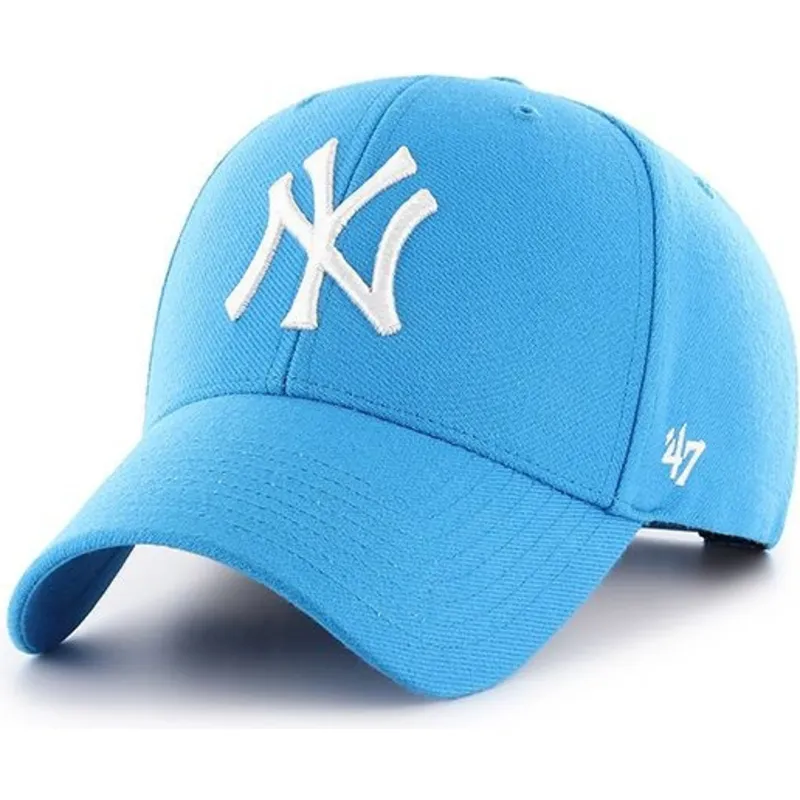 cepice-zaoblena-modra-snapback-glaciar-new-york-yankees-mlb-47-brand
