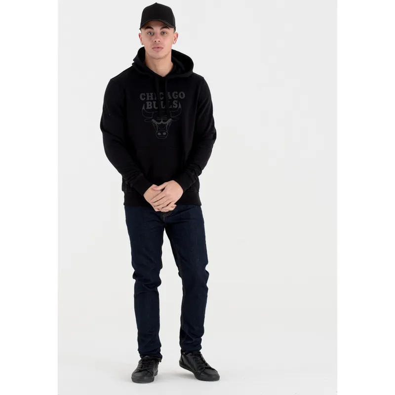 mikiny-s-kapuci-cerna-pullover-hoody-chicago-bulls-nba-new-era