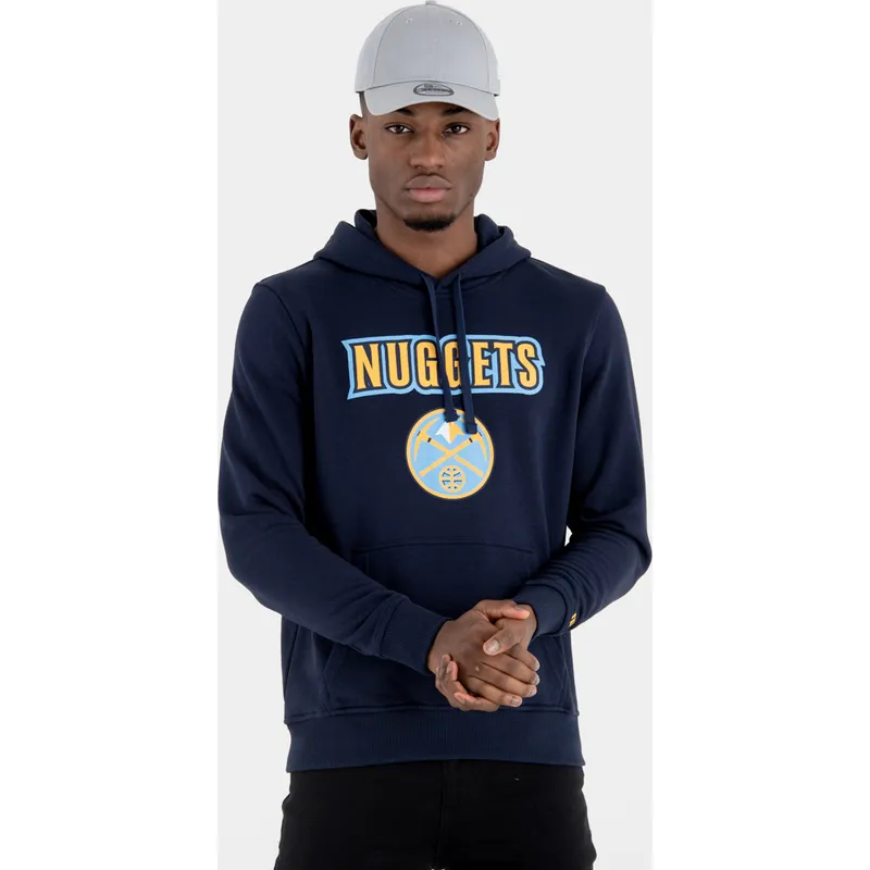 mikiny-s-kapuci-namornicka-modra-pullover-hoody-denver-nuggets-nba-new-era
