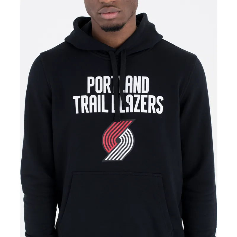 mikiny-s-kapuci-cerna-pullover-hoody-portland-trail-blazers-nba-new-era