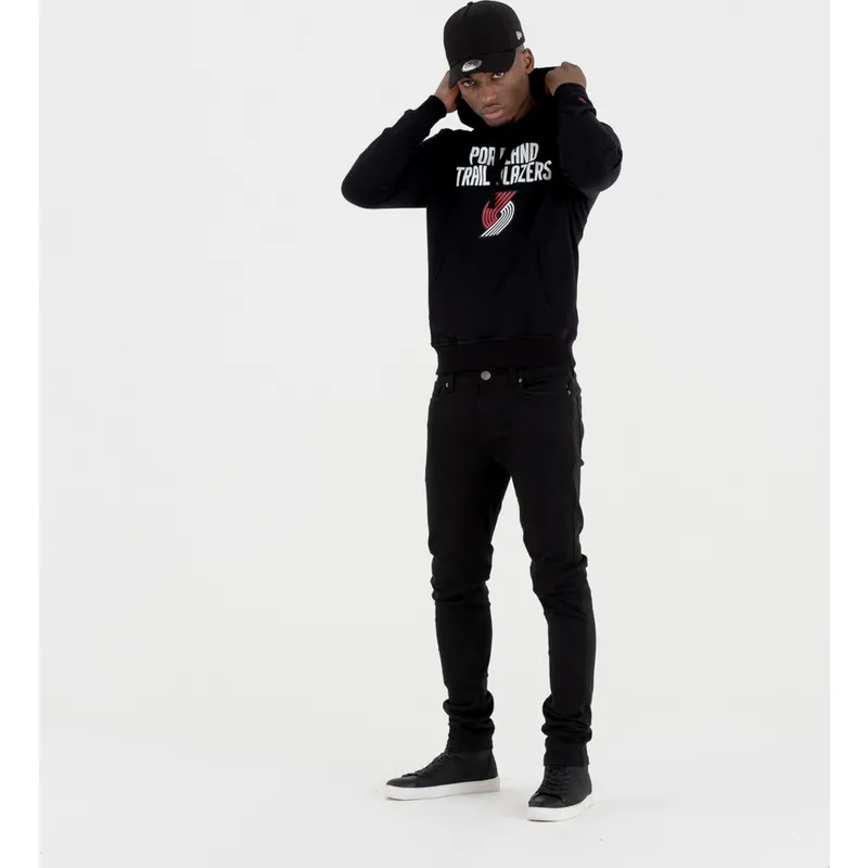 mikiny-s-kapuci-cerna-pullover-hoody-portland-trail-blazers-nba-new-era