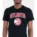 tricka-kratky-rukav-cerna-atlanta-hawks-nba-new-era