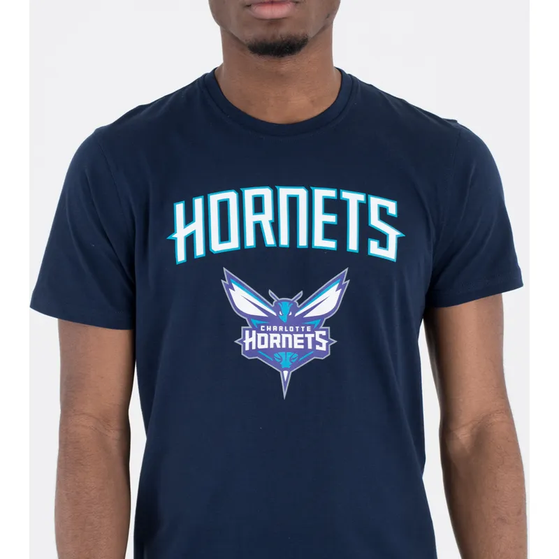 tricka-kratky-rukav-namornicka-modra-charlotte-hornets-nba-new-era