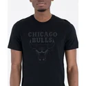 tricka-kratky-rukav-cerna-chicago-bulls-nba-new-era