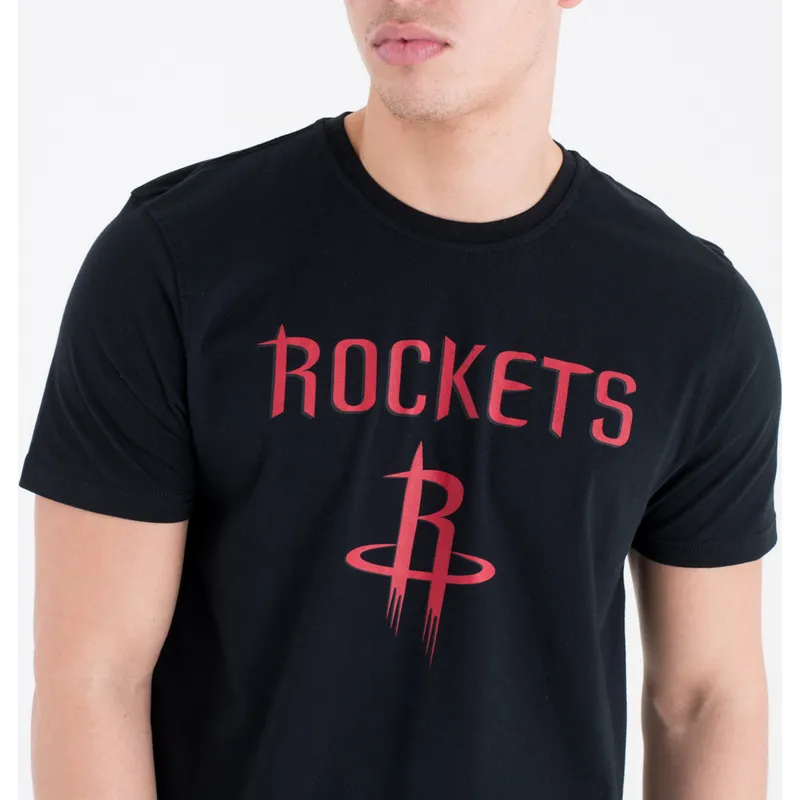 tricka-kratky-rukav-cerna-houston-rockets-nba-new-era