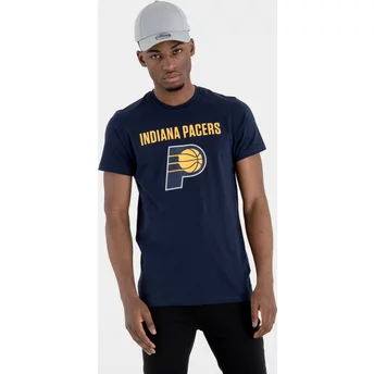 New Era Indiana Pacers NBA Navy Blue T-Shirt