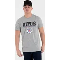 los-angeles-clippers-nba-graues-t-shirt-mit-kurzen-armeln-von-new-era