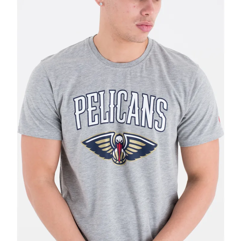 tricka-kratky-rukav-seda-new-orleans-pelicans-nba-new-era