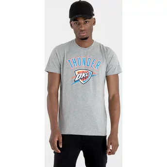 New Era Oklahoma City Thunder NBA T-Shirt grau