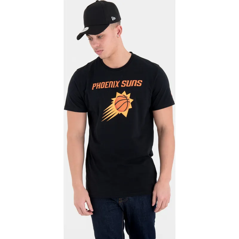 tricka-kratky-rukav-cerna-phoenix-suns-nba-new-era
