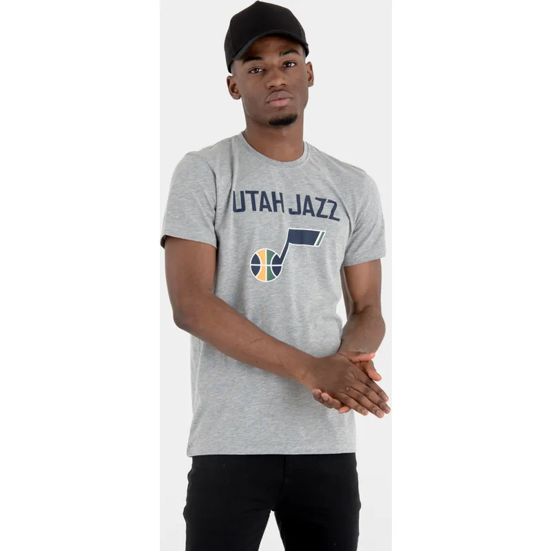 tricka-kratky-rukav-seda-utah-jazz-nba-new-era