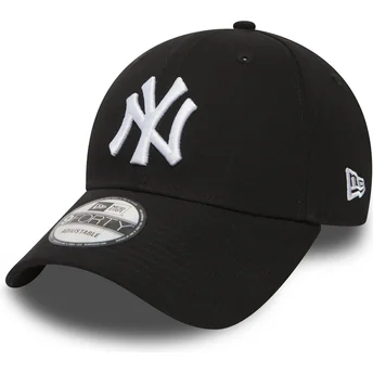 Čepice zaoblená černá nastavitelný 9FORTY Essential New York Yankees MLB New Era
