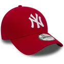 rod-justerbar-kurvad-keps-9forty-essential-fran-new-york-yankees-mlb-av-new-era