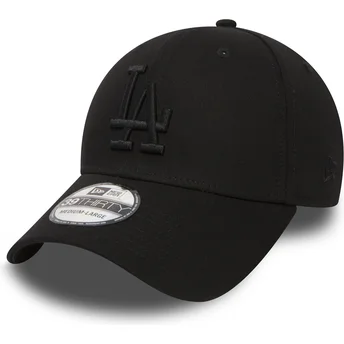 Čepice zaoblená černá přiléhavý 39THIRTY Essential Los Angeles Dodgers MLB New Era