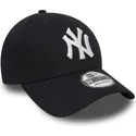 new-era-new-york-yankees-mlb-39thirty-classic-navy-blaue-gebogene-kappe