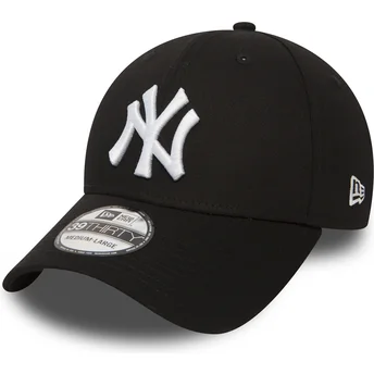 Čepice zaoblená černá přiléhavý 39THIRTY Classic New York Yankees MLB New Era