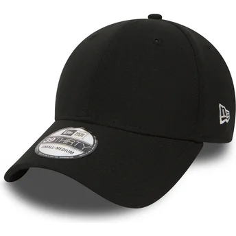 Čepice zaoblená černá přiléhavá 39THIRTY Basic Flag New Era