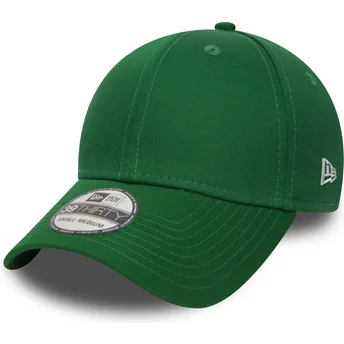 new-era-39thirty-basic-flag-grune-gebogene-kappe