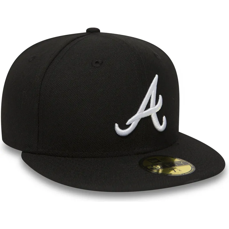 svart-platt-keps-justerad-59fifty-essential-fran-atlanta-braves-mlb-av-new-era