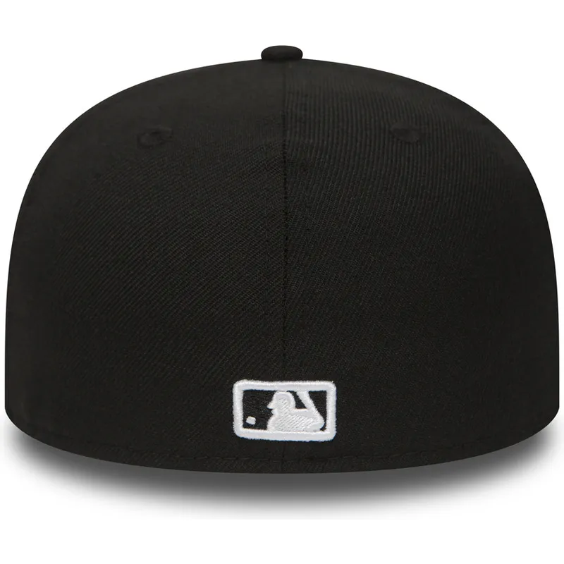 schwarze-enganliegende-59fifty-essential-flatcap-der-atlanta-braves-mlb-von-new-era