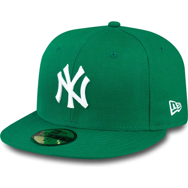 cepice-rovna-zelena-prilehava-59fifty-essential-new-york-yankees-mlb-new-era
